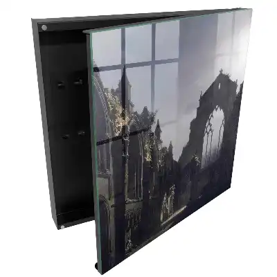 Armoire à clés ruines baignées par la douce lumière du soir