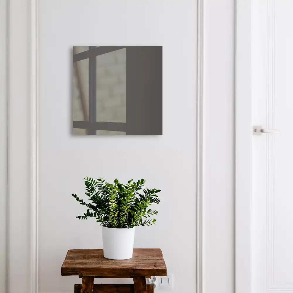 Armoire à clés fond minimaliste gris foncé uni