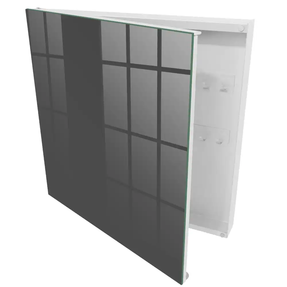 Armoire à clés fond minimaliste gris foncé uni