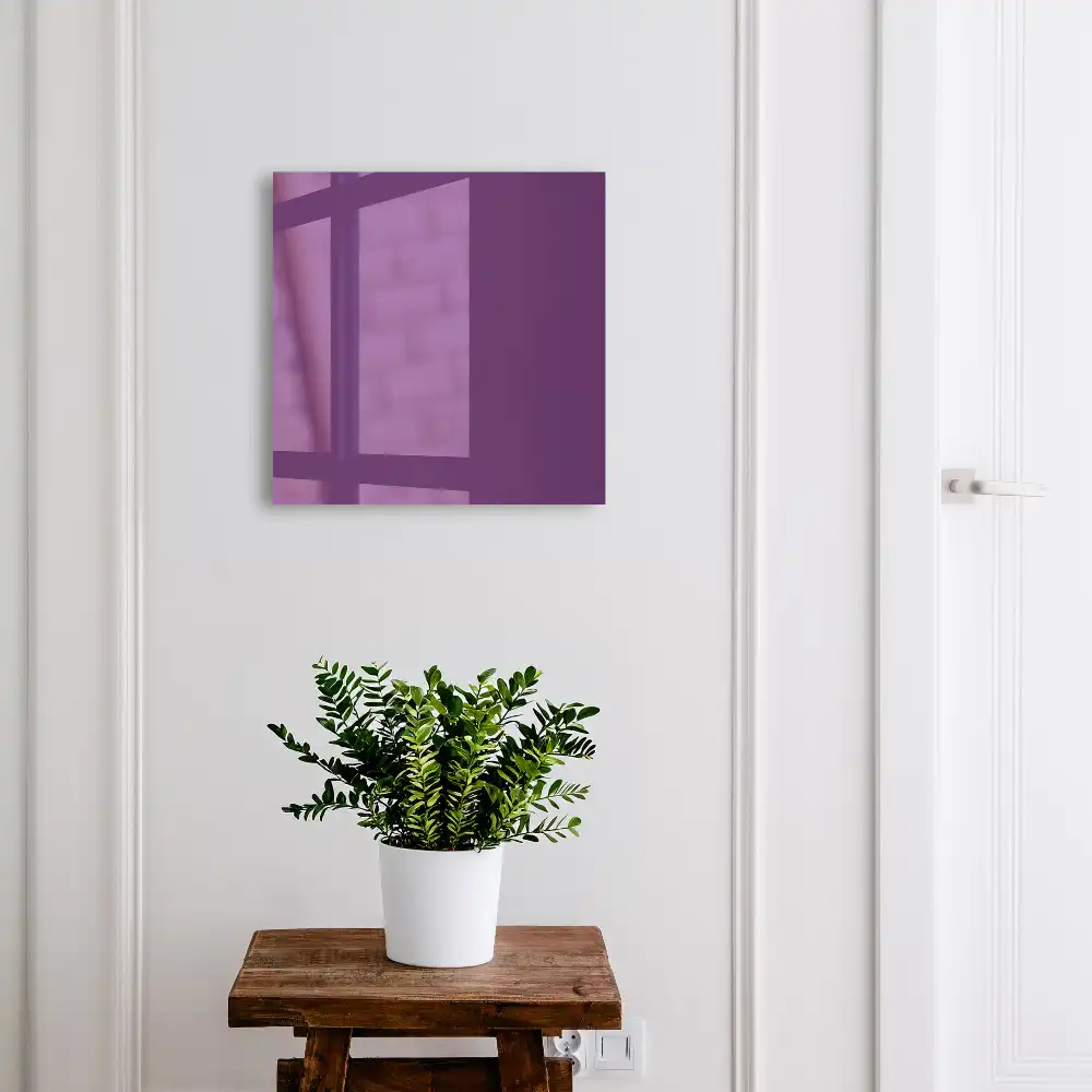 Armoire à clés espace moderne minimaliste violet