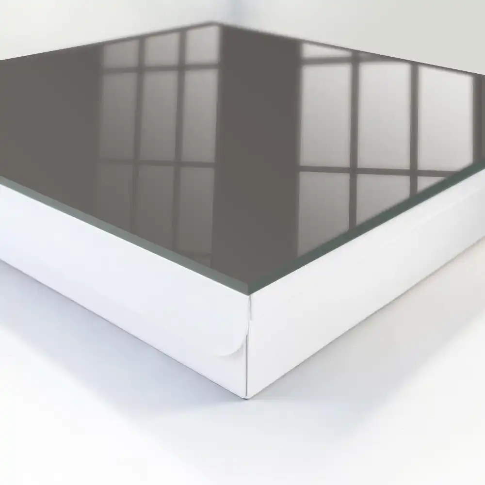 Boîte à clés fond minimaliste gris foncé uni