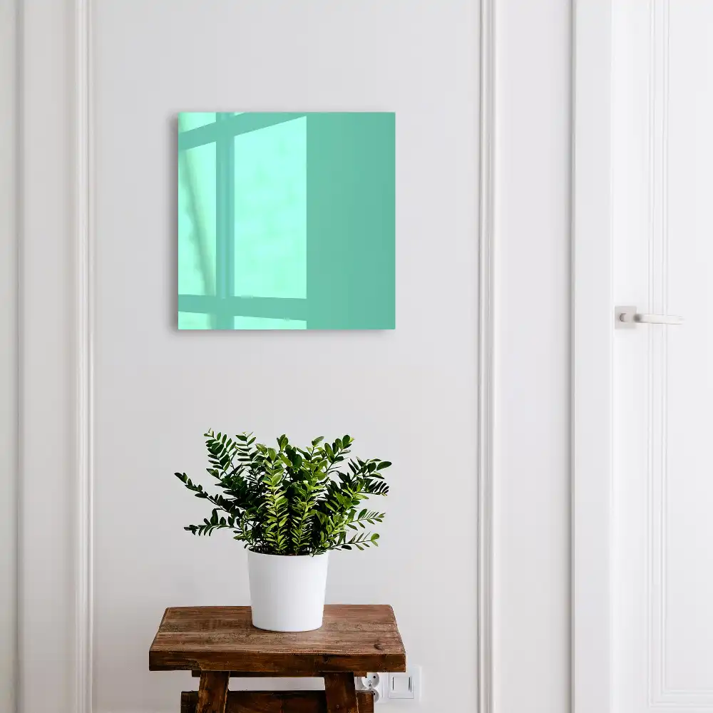 Armoire à clés nuance turquoise minimalisme élégance