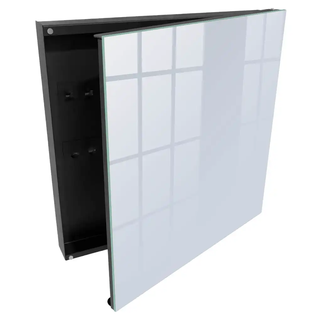Armoire à clés paix harmonie gris style minimaliste