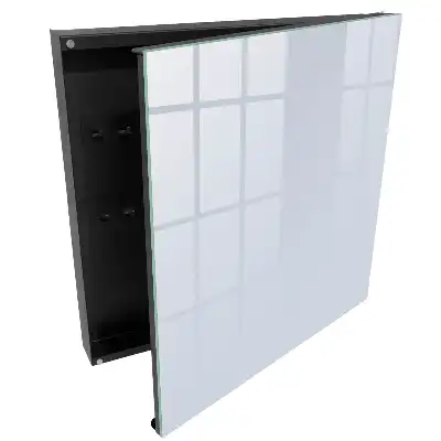 Armoire à clés paix harmonie gris style minimaliste