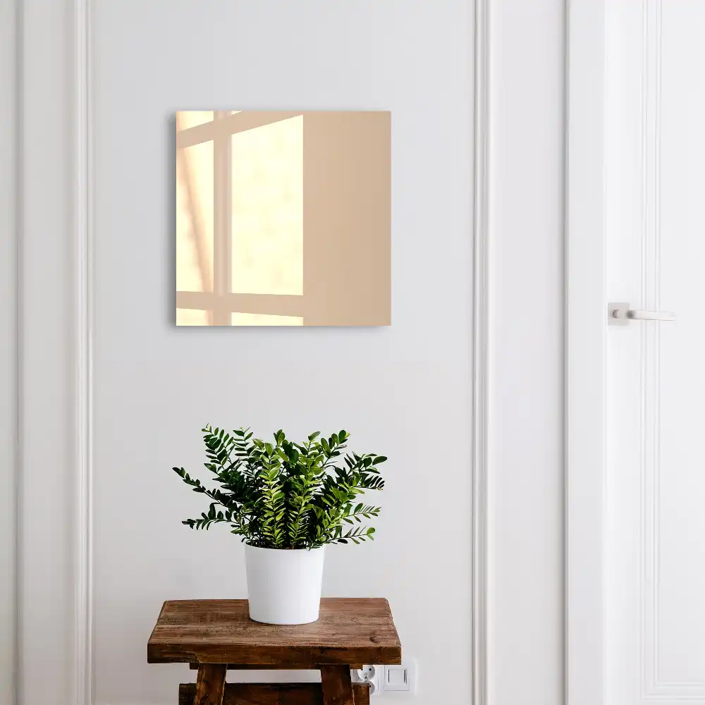 Armoire à clés lumière chaleur beige simplicité calme élégance
