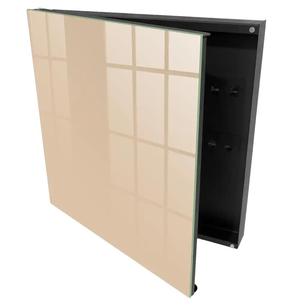 Armoire à clés lumière chaleur beige simplicité calme élégance