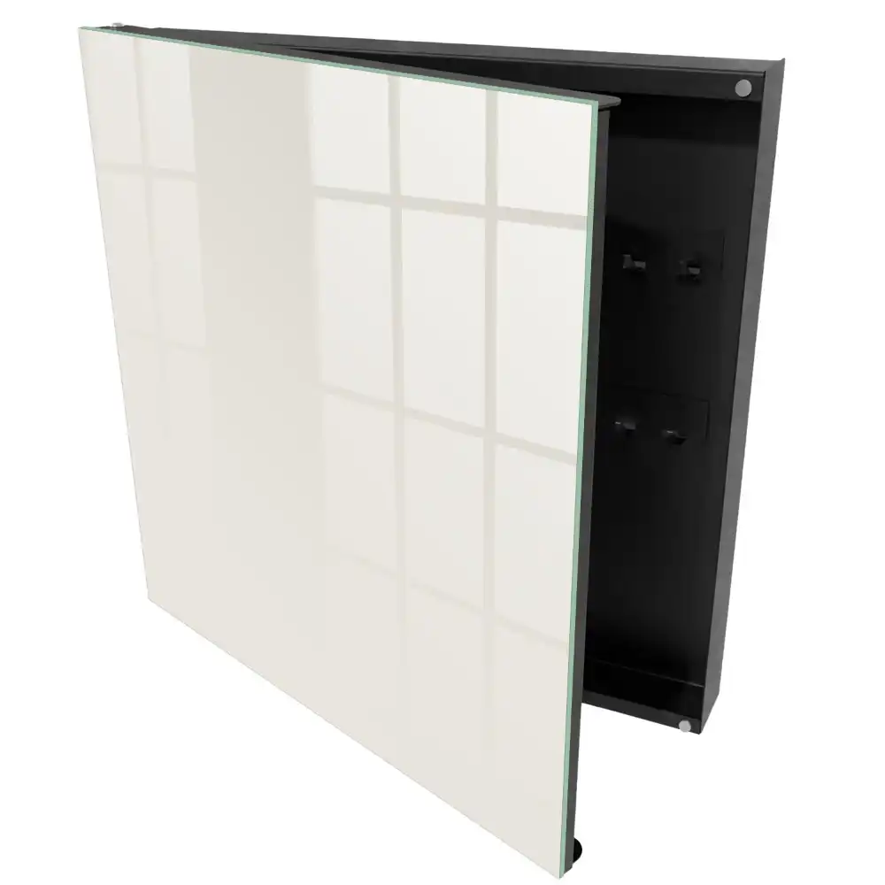 Armoire à clés fond uni minimaliste gris tendance