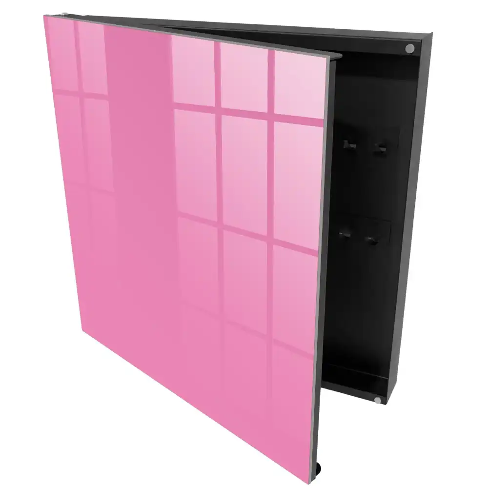 Armoire à clés surface pastel sans décorations superflues