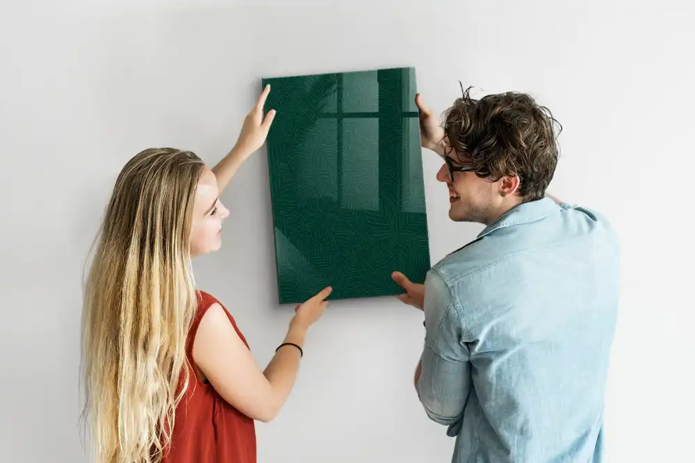 Tableau magnétique effaçable à feuilles graphiques