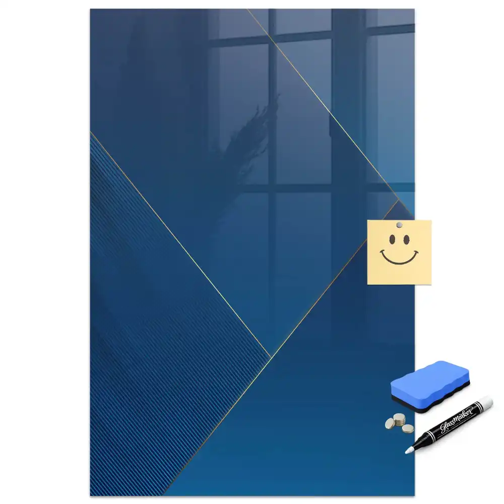 Tableau magnétique effaçable à motif décoratif