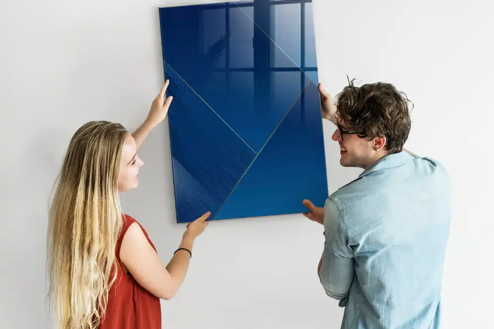 Tableau magnétique effaçable à motif décoratif