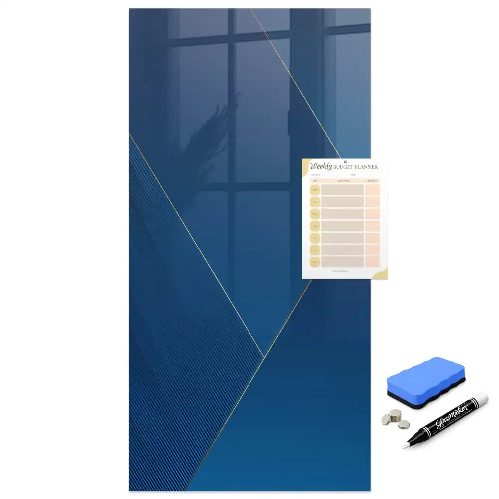 Tableau magnétique effaçable à motif décoratif