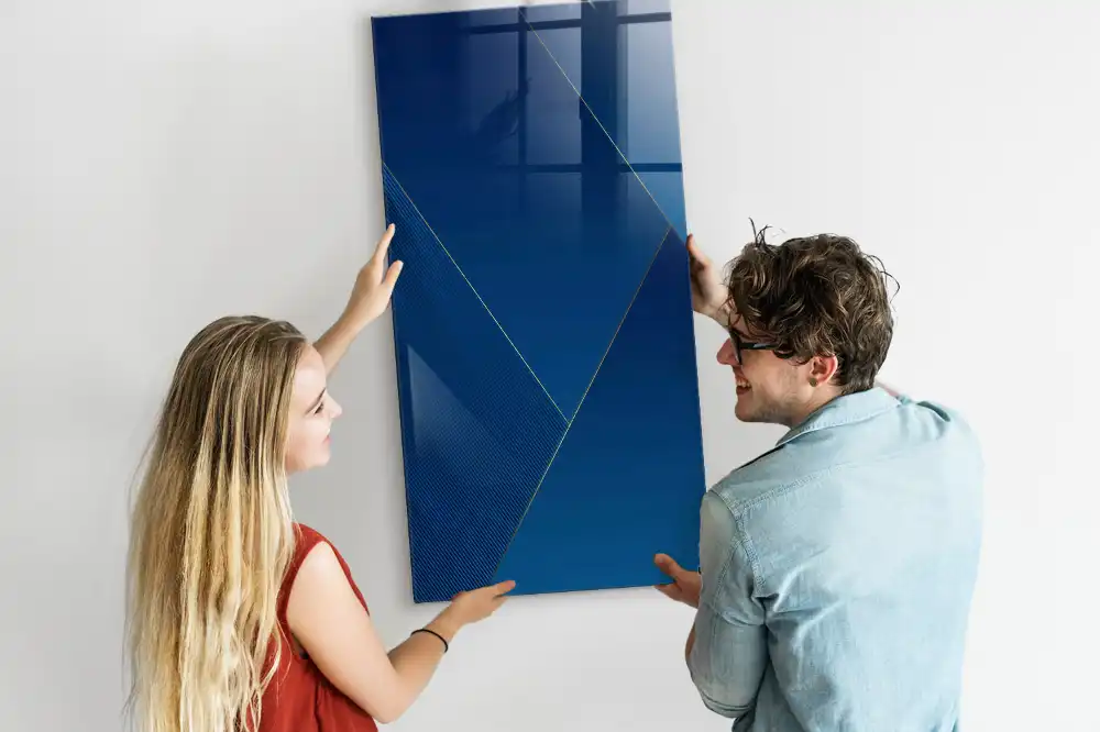 Tableau magnétique effaçable à motif décoratif
