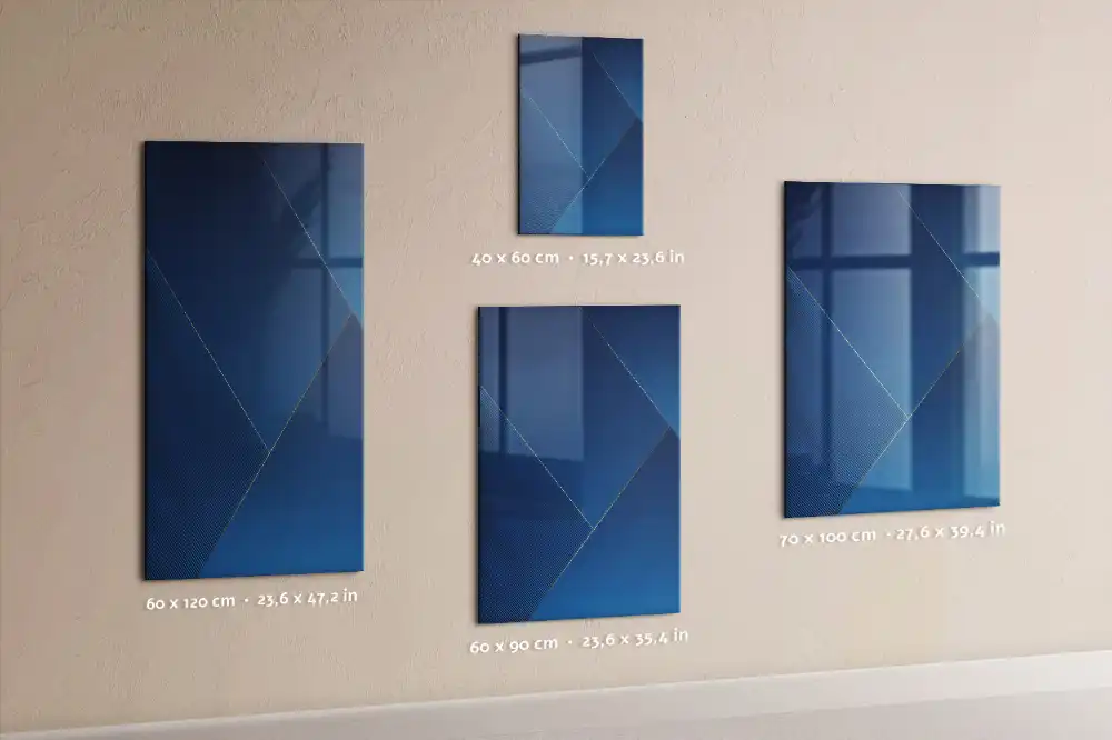 Tableau magnétique effaçable à motif décoratif