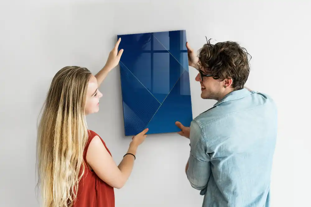 Tableau magnétique effaçable à motif décoratif