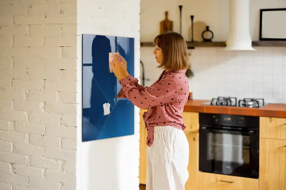 Tableau magnétique effaçable à motif décoratif