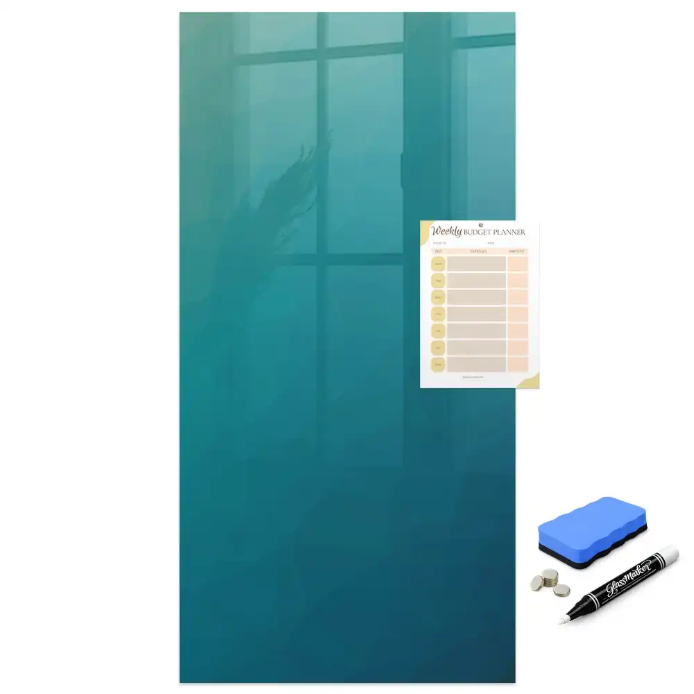 Tableau magnétique effaçable avec figures géométriques