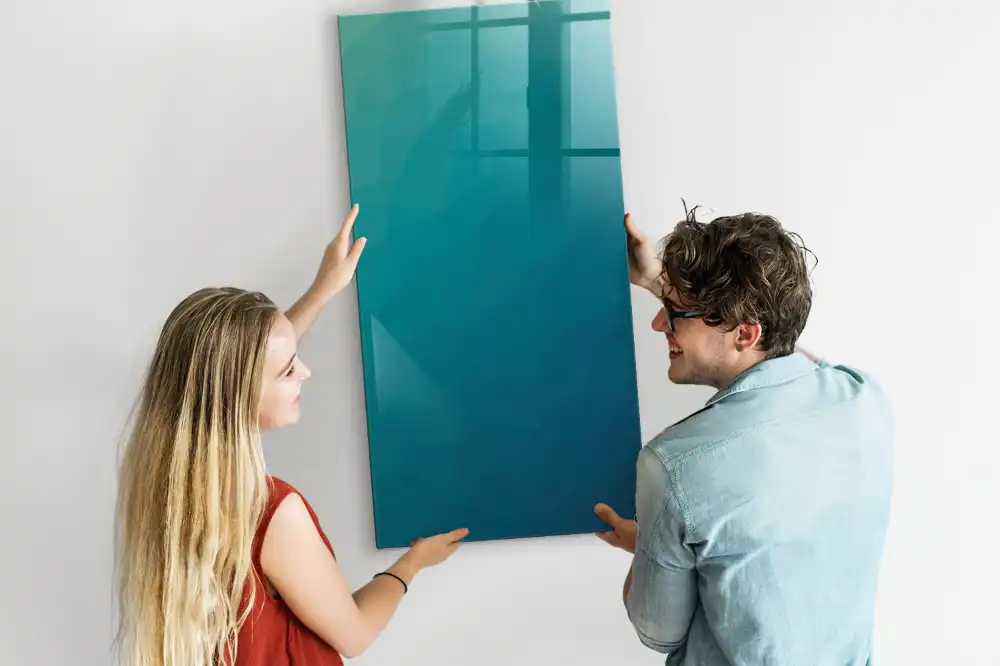 Tableau magnétique effaçable avec figures géométriques