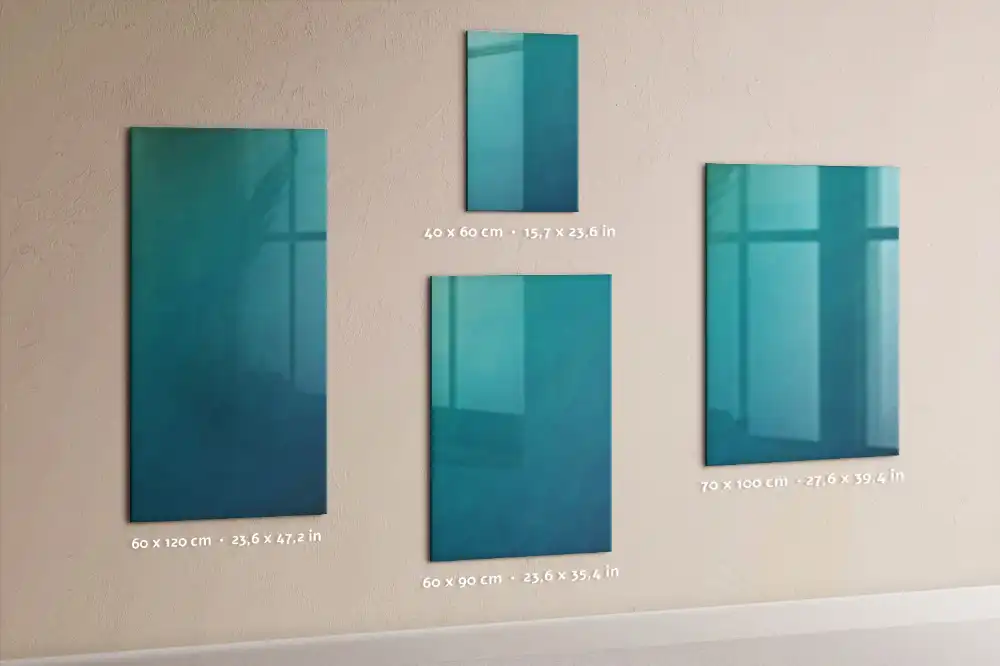Tableau magnétique effaçable avec figures géométriques