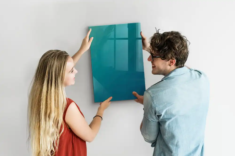 Tableau magnétique effaçable avec figures géométriques