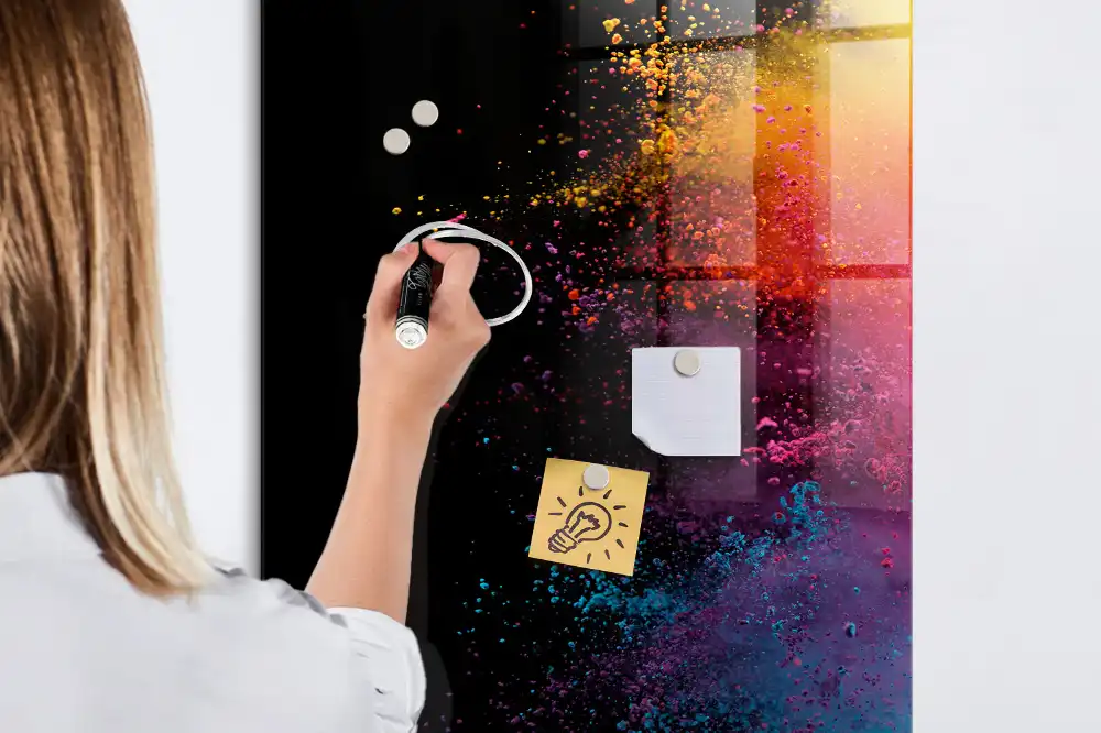 Tableau magnétique effaçable Pollen coloré