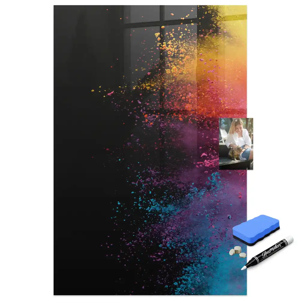Tableau magnétique effaçable Pollen coloré