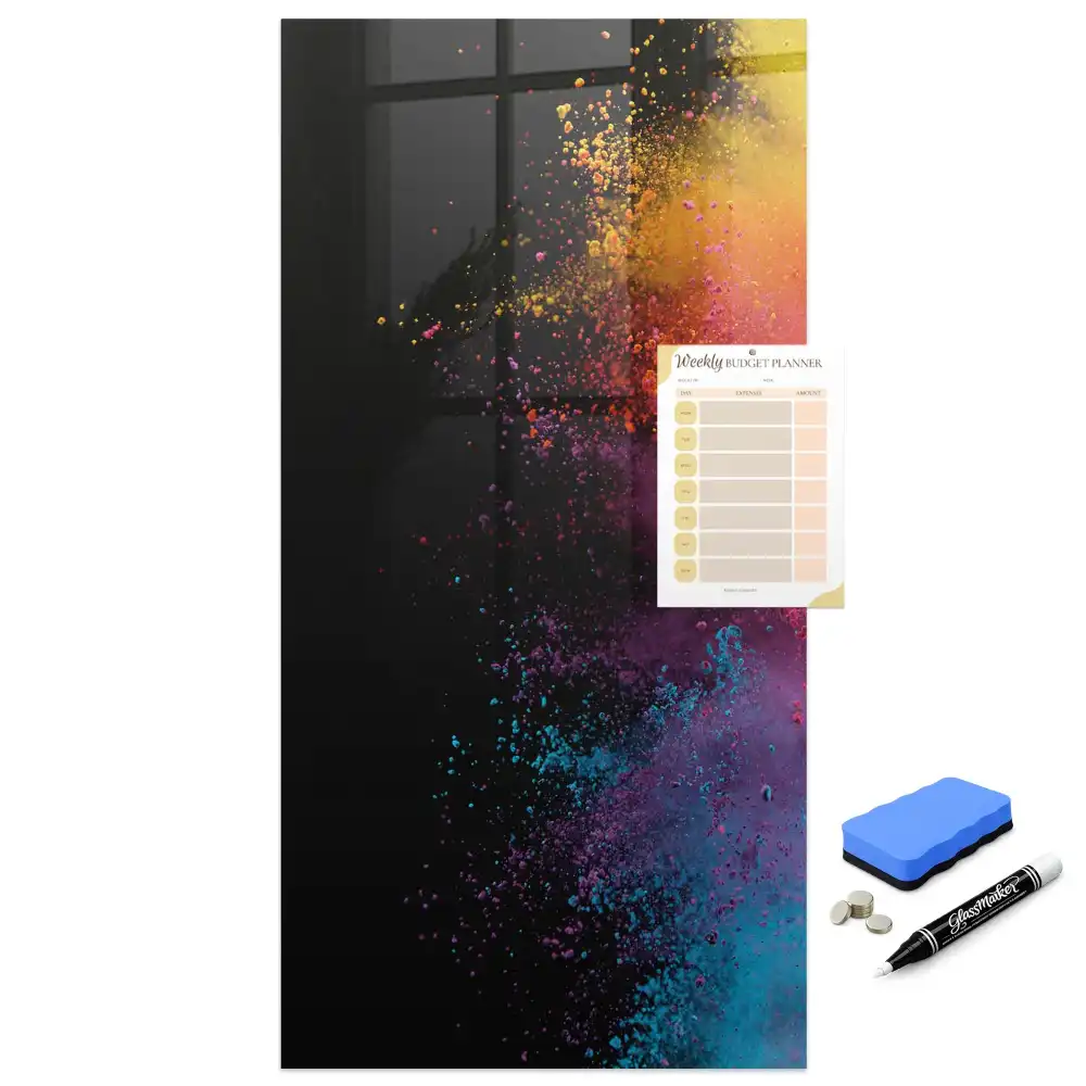 Tableau magnétique effaçable Pollen coloré