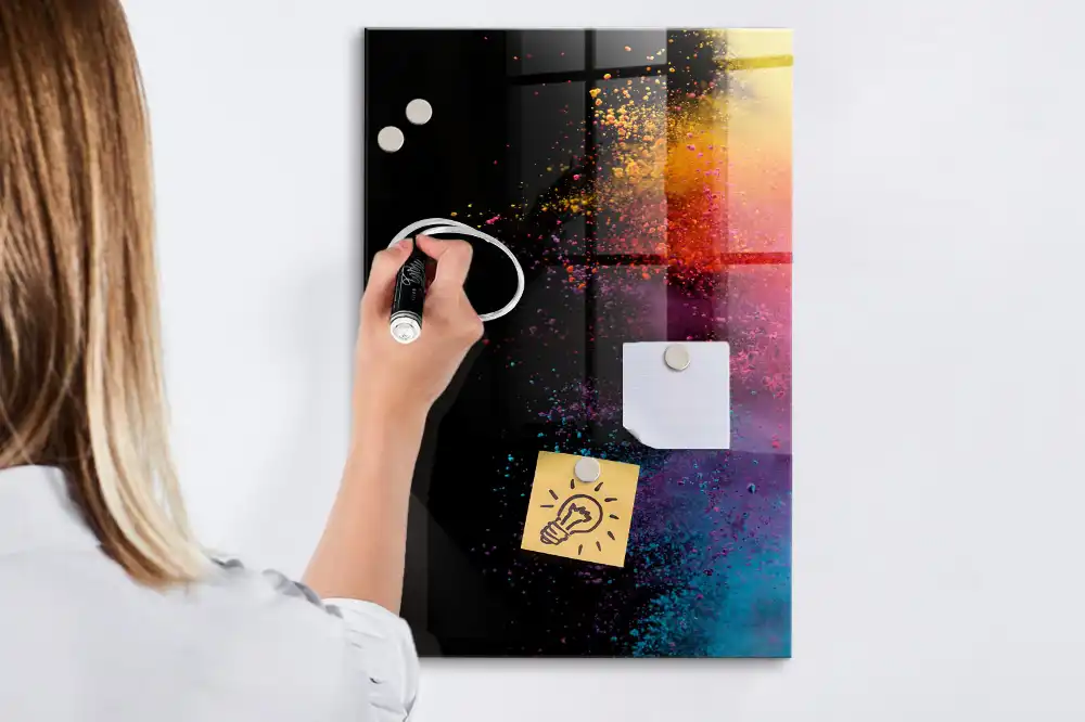 Tableau magnétique effaçable Pollen coloré