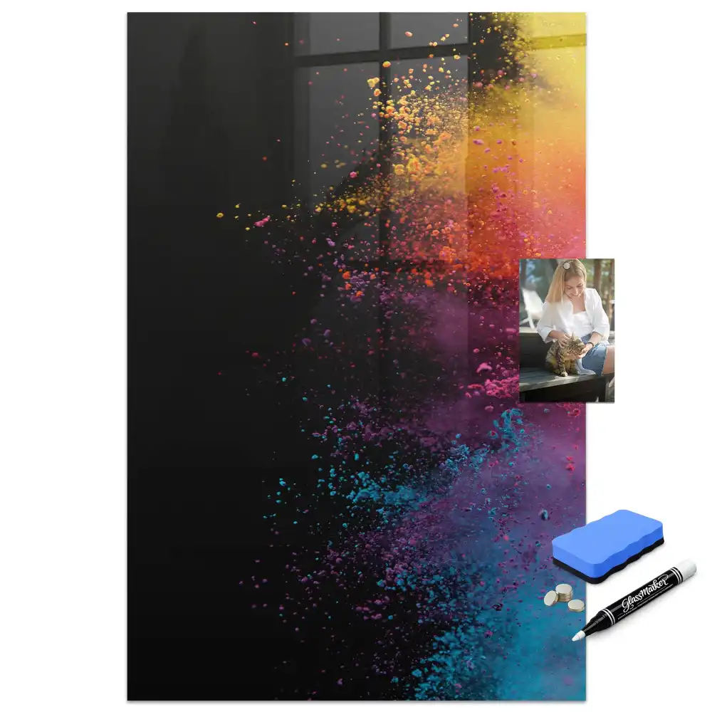 Tableau magnétique effaçable Pollen coloré