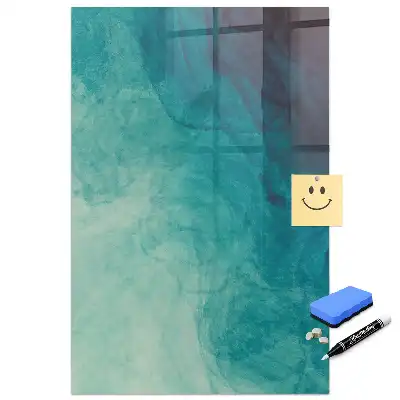 Tableau magnétique effaçable à motifs océaniques
