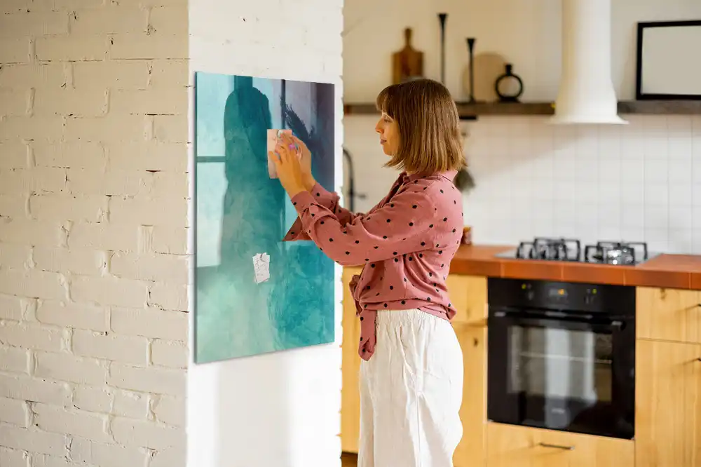 Tableau magnétique effaçable à motifs océaniques