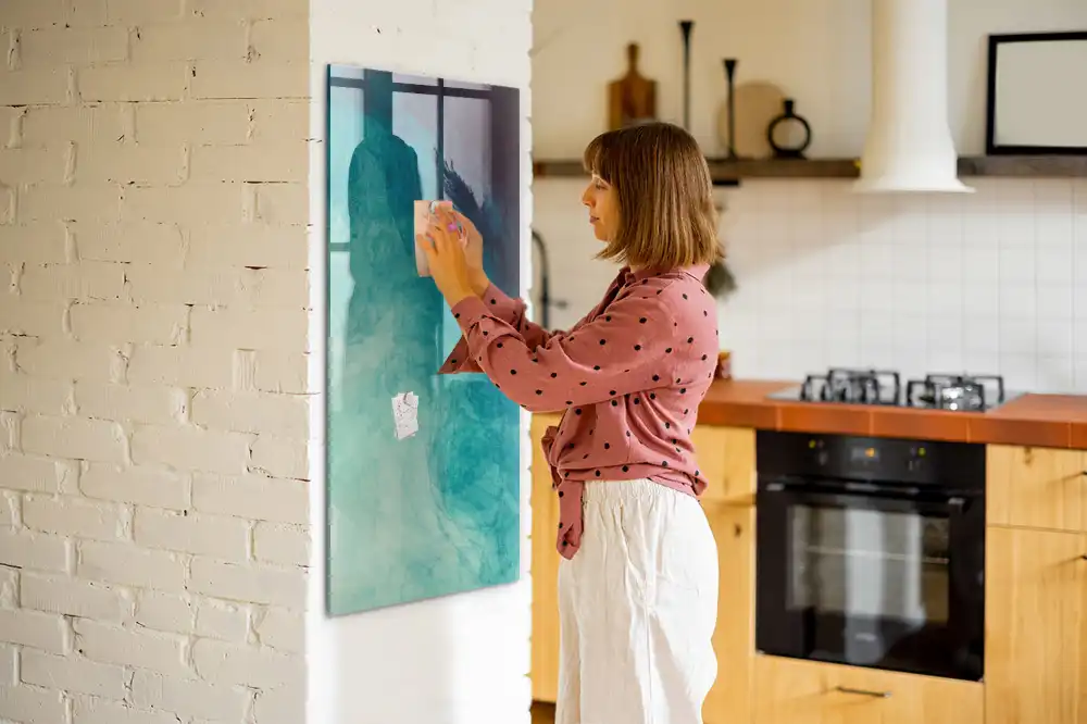 Tableau magnétique effaçable à motifs océaniques