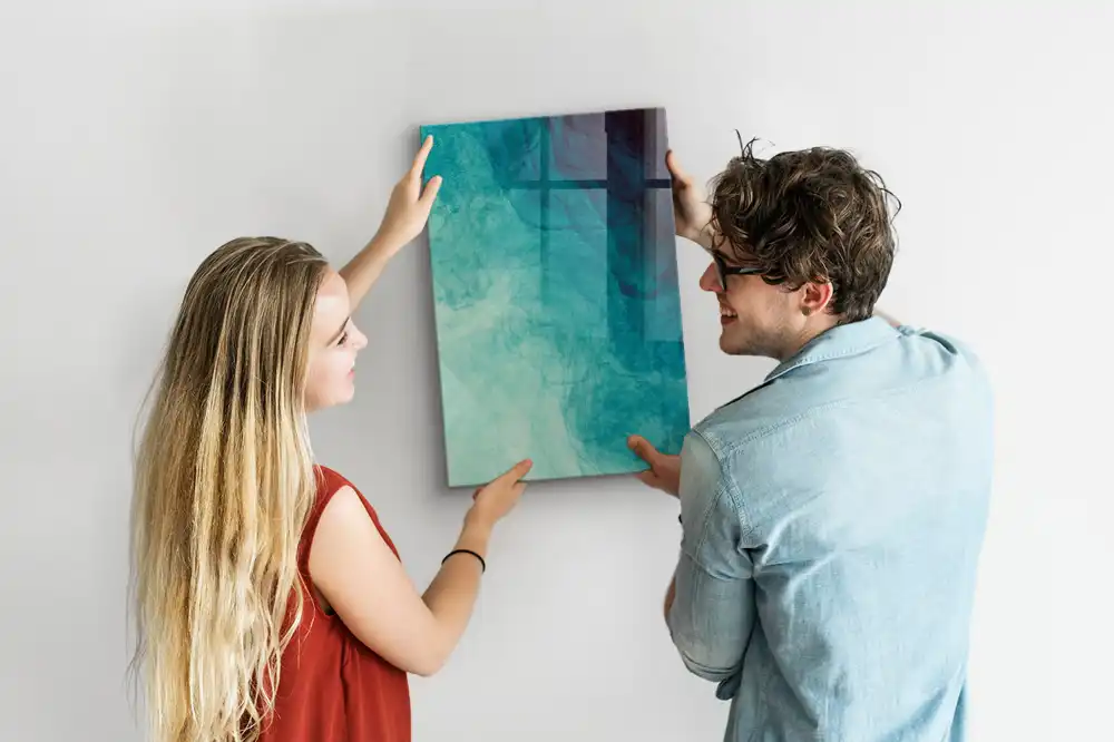 Tableau magnétique effaçable à motifs océaniques