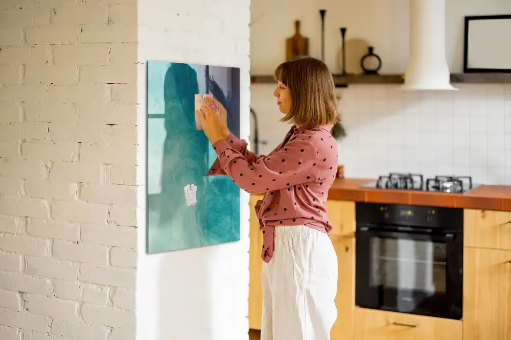 Tableau magnétique effaçable à motifs océaniques