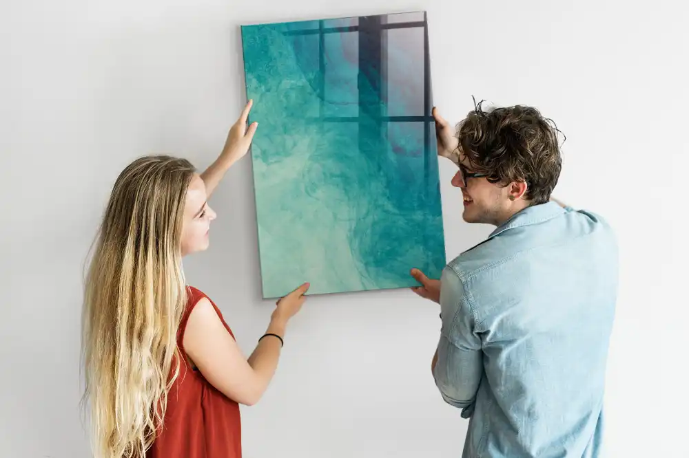 Tableau magnétique effaçable à motifs océaniques