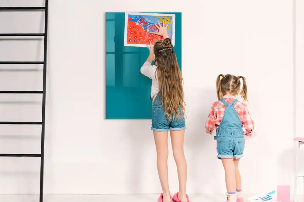 Tableau magnétique effaçable couleur mer