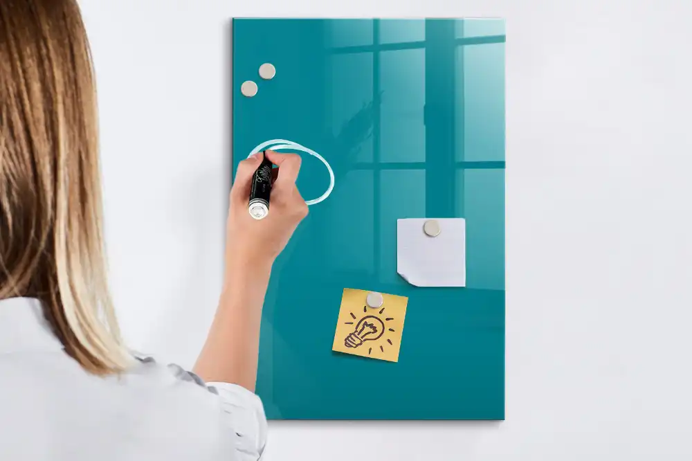 Tableau magnétique effaçable couleur mer