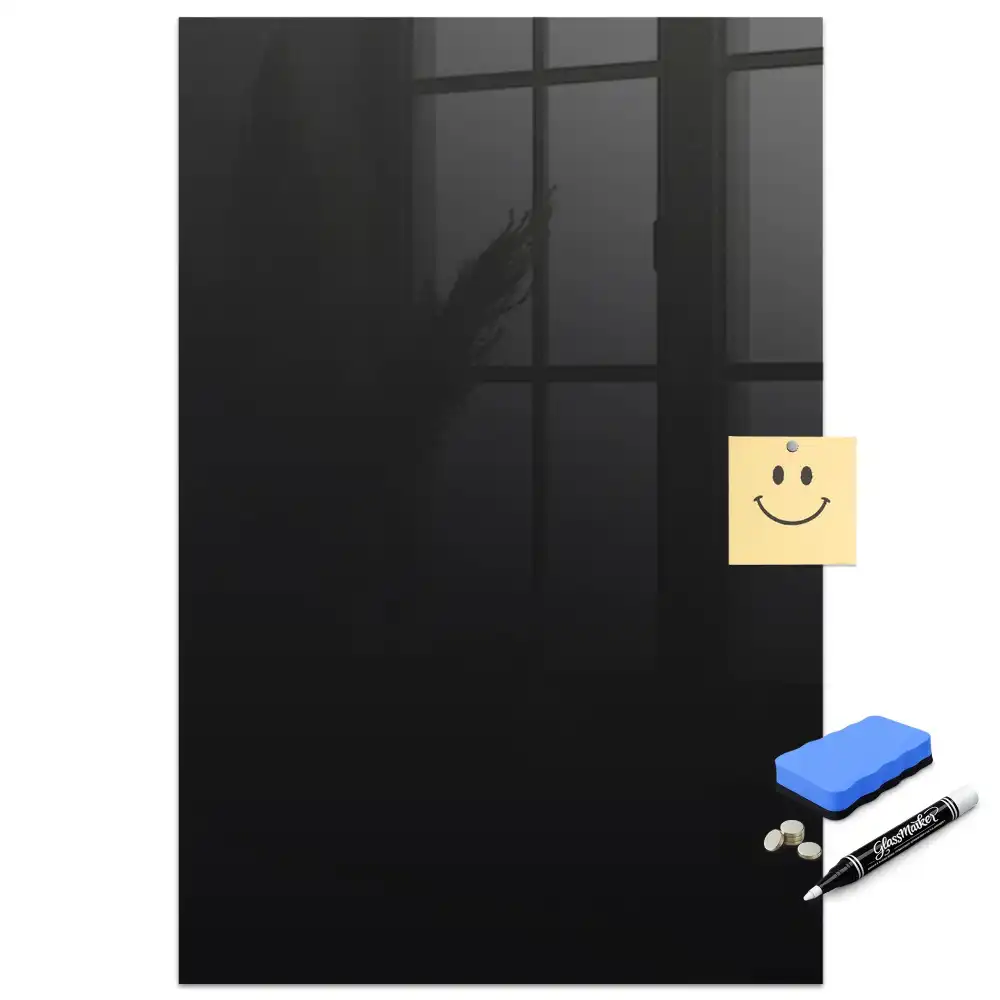 Tableau magnétique effaçable noir