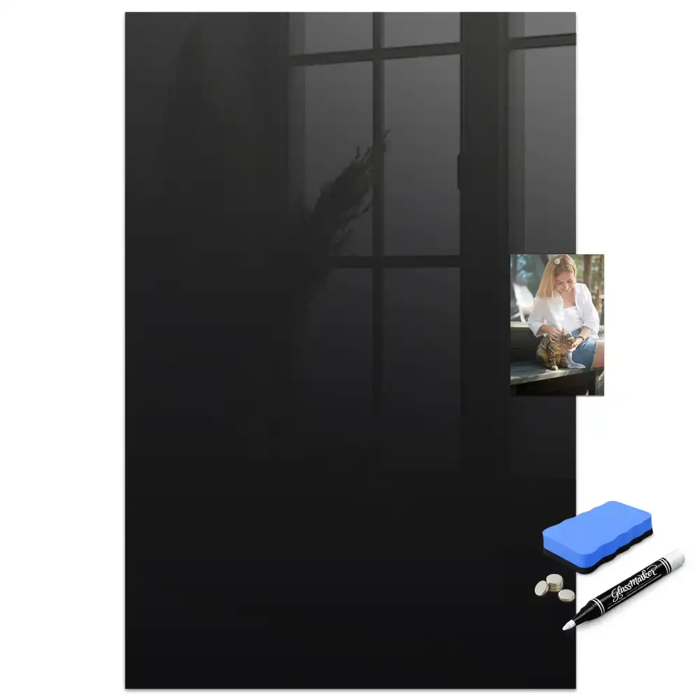 Tableau magnétique effaçable noir