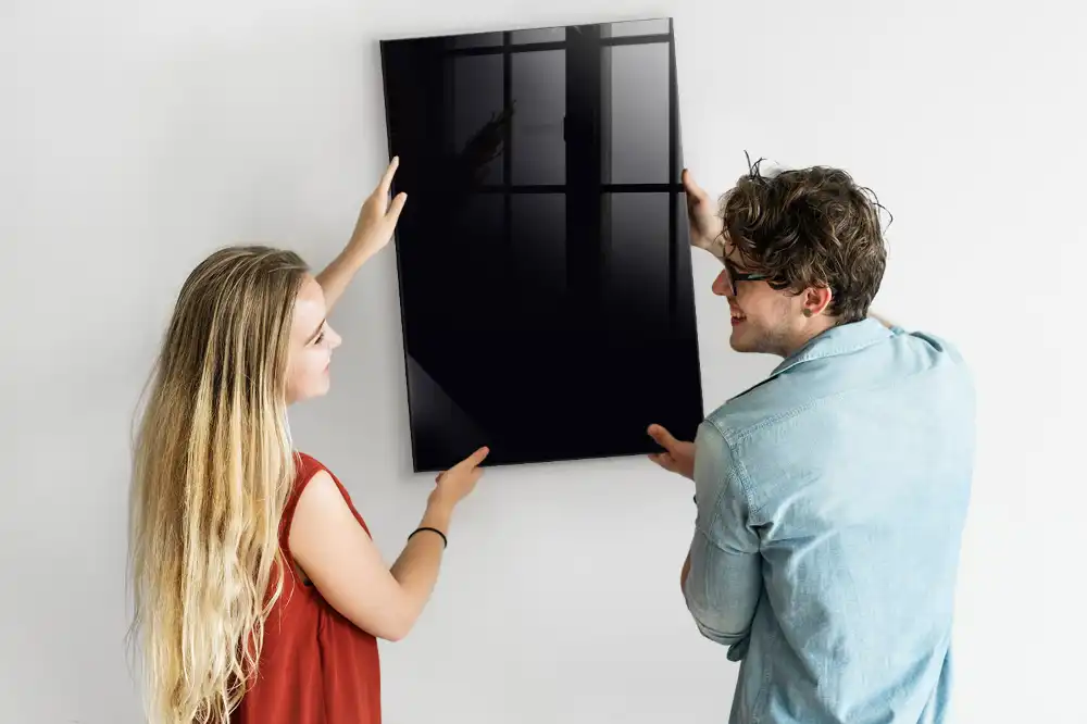 Tableau magnétique effaçable noir