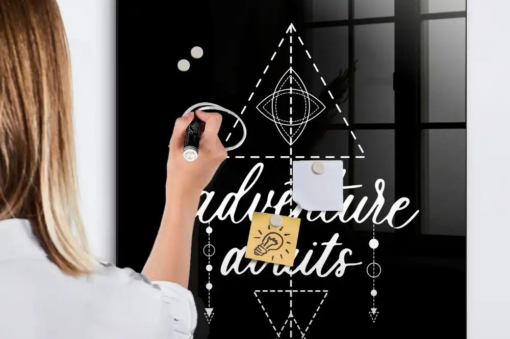Tableau magnétique effaçable à sec