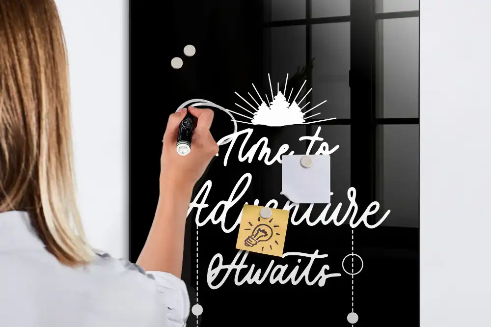 Tableau magnétique effaçable de voyage