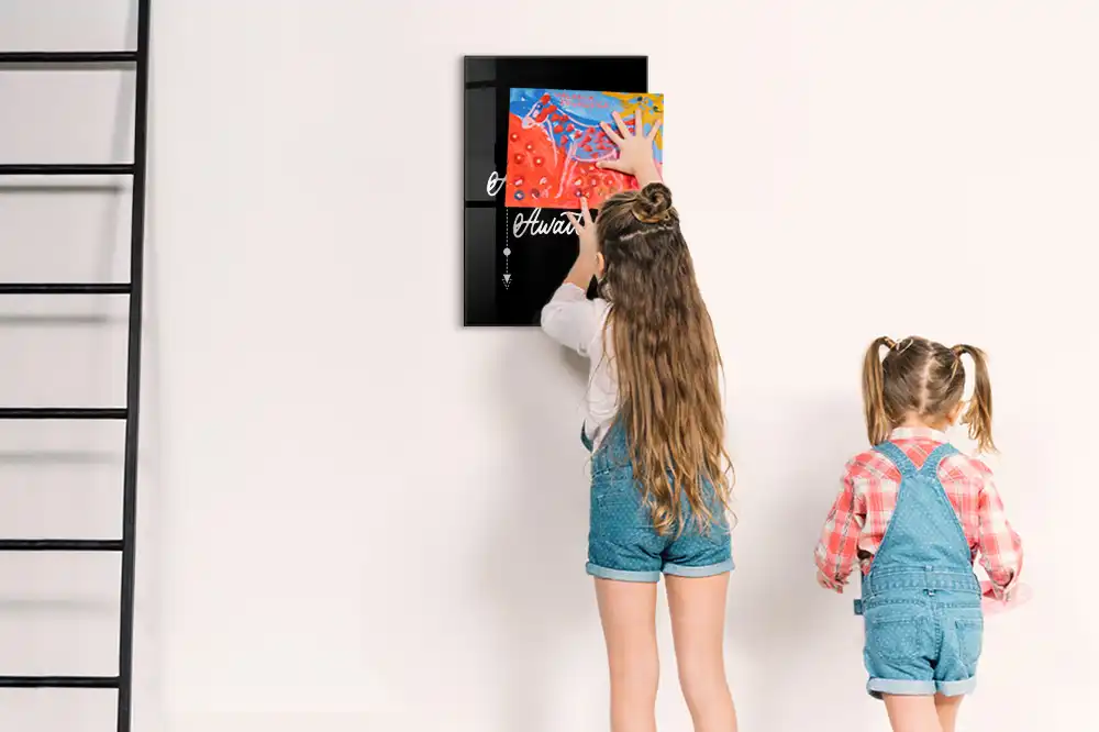 Tableau magnétique effaçable de voyage