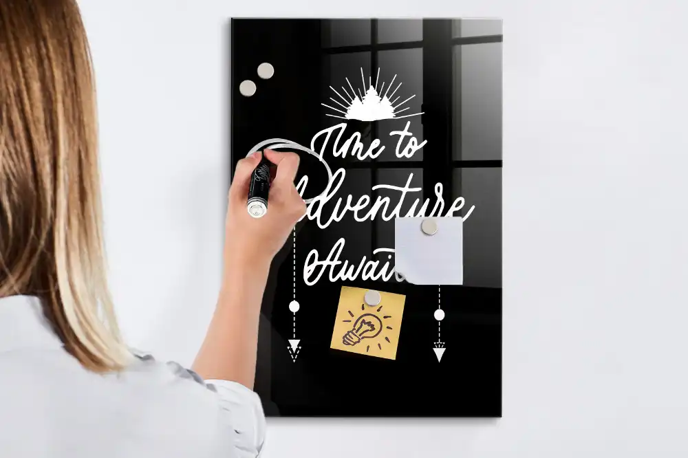 Tableau magnétique effaçable de voyage