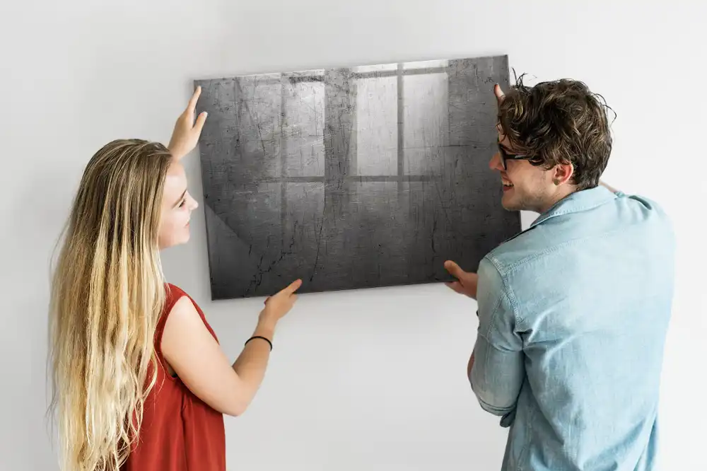 Tableau magnétique pour dessin à fixation murale