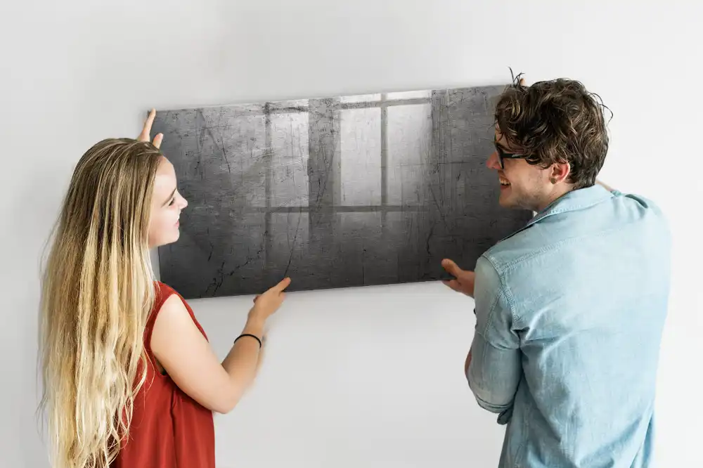Tableau magnétique pour dessin à fixation murale
