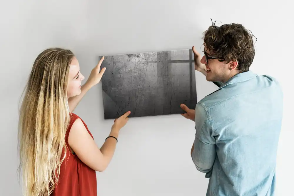 Tableau magnétique pour dessin à fixation murale