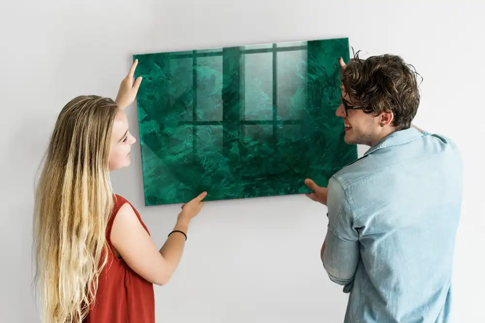 Tableau magnétique pour dessin couleur émeraude