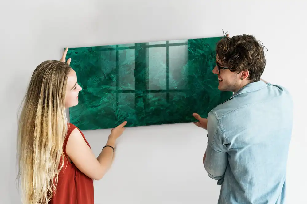 Tableau magnétique pour dessin couleur émeraude