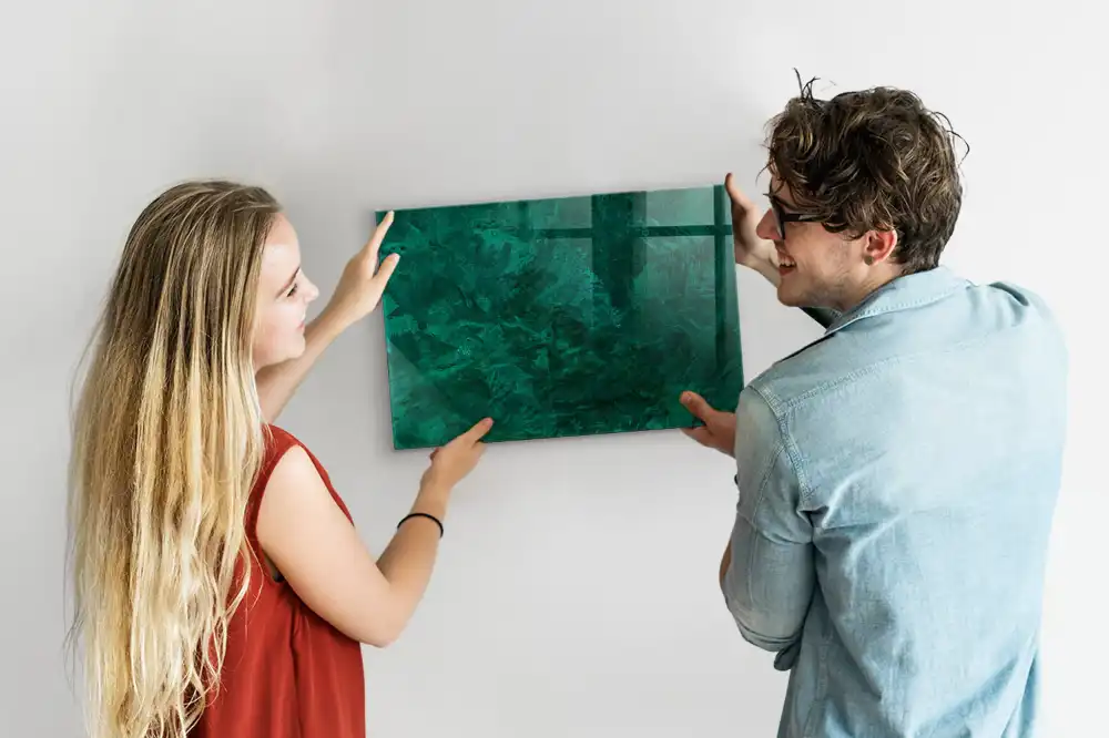 Tableau magnétique pour dessin couleur émeraude